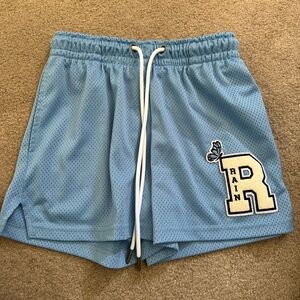 Men’s  Blue Mesh Shorts
